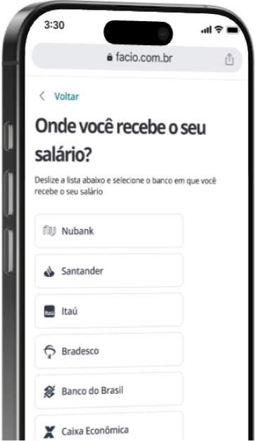 App Facio no iPhone